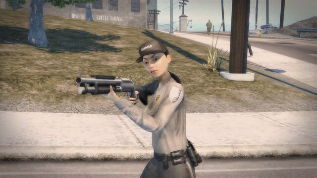 File:Security Guard with shotgun at the Stilwater Prison.jpg