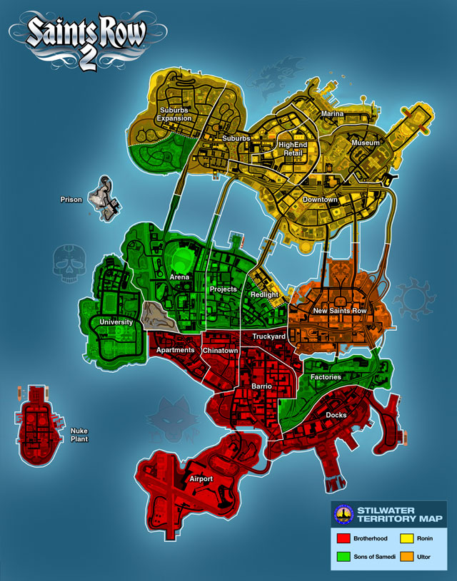 stilwater saints row 2 map stilwater saints row 2 map