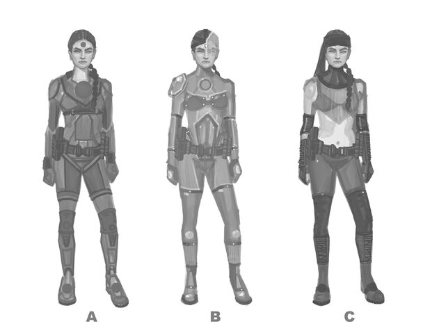 File:Asha Odekar Concept Art - three versions.jpg
