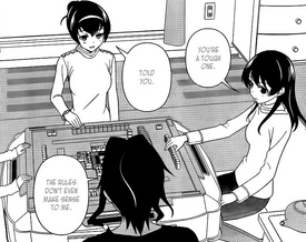 Satoha playing Chinese Mahjong