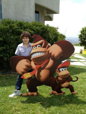 File:Cameron and Donkey Kong.jpg