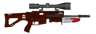 Coisa que se parece com uma LMG, eu sei lá.