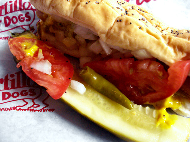 File:Chicago-style hot dog.jpg