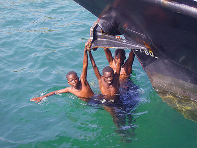 Swimming Boys
