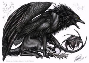 Raven creature