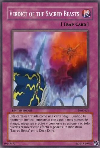 Veredict of the Sacret Beast