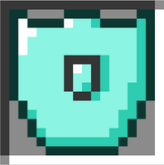 Diamond shield icon