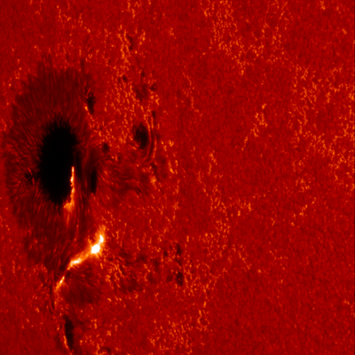 Solarflare hinode