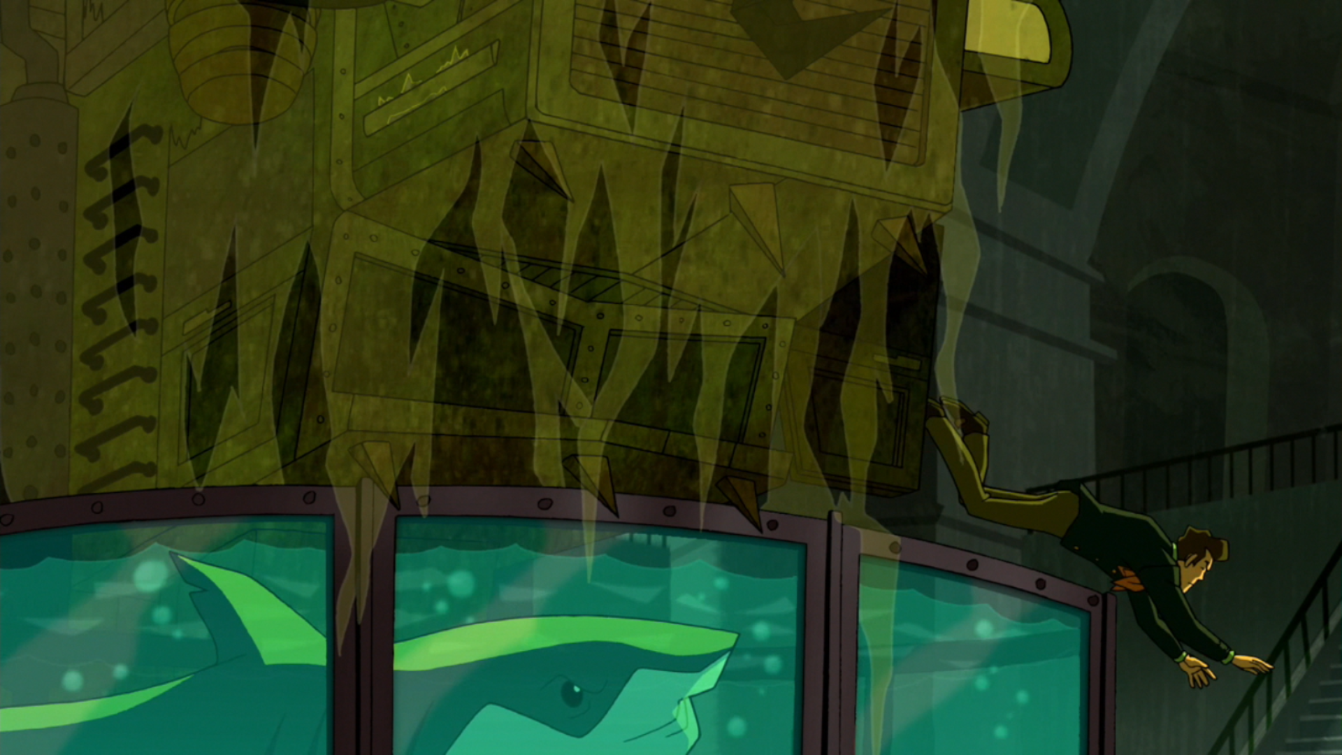 Image - Rung Ladderton falls out Ghost Truck.png | Scoobypedia | FANDOM