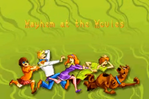 Mayhem at the Movies title card (GBA)