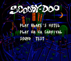 Mystery SG menu screen