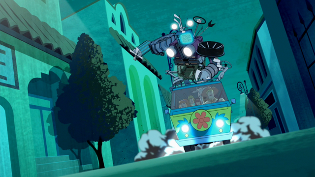 File:Junk stands on Mystery Machine.png