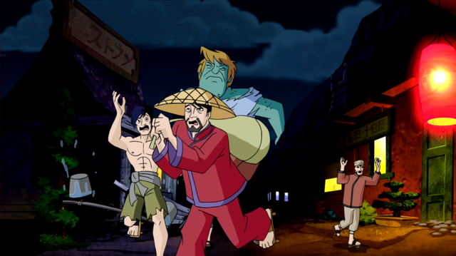 File:30 Foot Shaggy stands over a Tokyo village.png