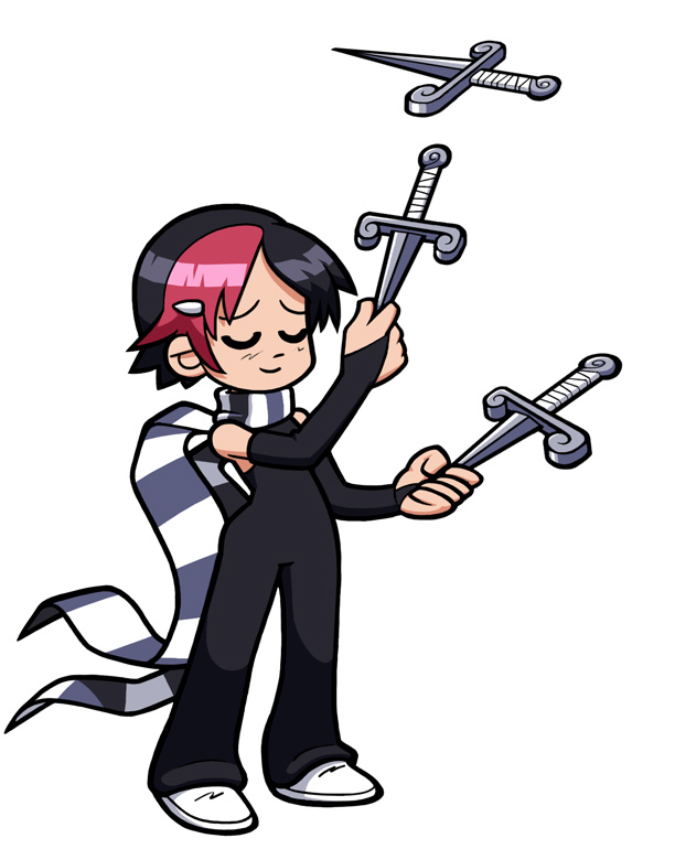 Knives' knives | Scott Pilgrim Wiki | FANDOM powered by Wikia