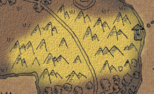Geinaror ridge map