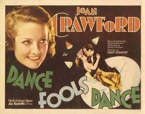 1931 - Dance Fools Dance Movie Poster