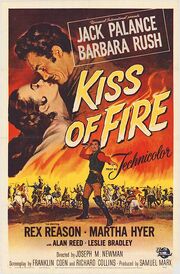 1955 - Kiss of Fire Movie Poster