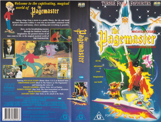 File:The Pagemaster Australian VHS.jpeg