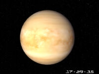 Planet venus 3d screensaver