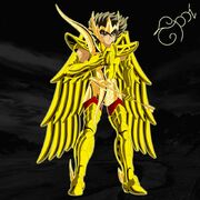 Seiya with Sagittarius Cloth