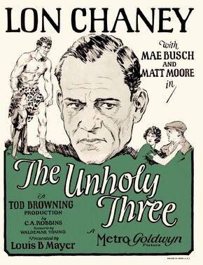 1925 - The Unholy Three