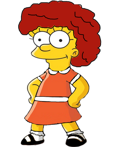 File:Lisa Simpson as Little Orphan Annie.png