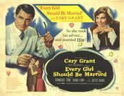 1948 - Every Girl Should Be Married Movie Poster
