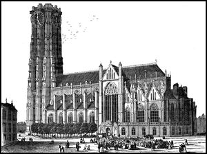Sint-Romboutskathedraal Ets