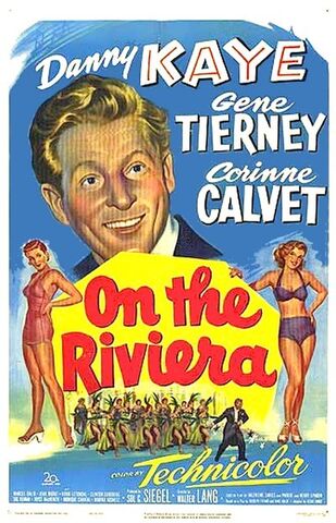 File:1951 - On the Riviera Movie Poster.jpg