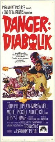 1968 - Danger - Diabolik Movie Poster