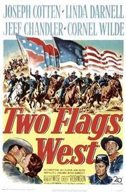 1950 - Two Flags West Movie Poster