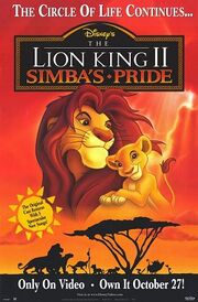 The Lion King II-Simba's Pride poster