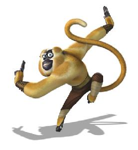 Monkey-KungFuPanda