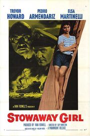 1957 - Stowaway Girl Movie Poster