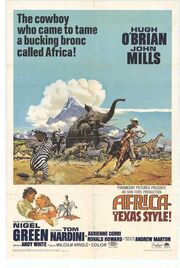 1967 - Africa Texas Style Movie Poster