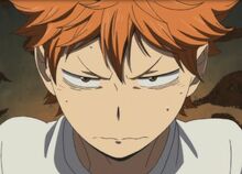 Hinata annoyed