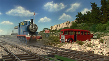 Thomas and Bertie at Bluff's Cove