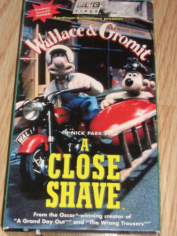 File:A Close Shave VHS.jpg