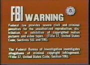 1978 FBI Warning Screen