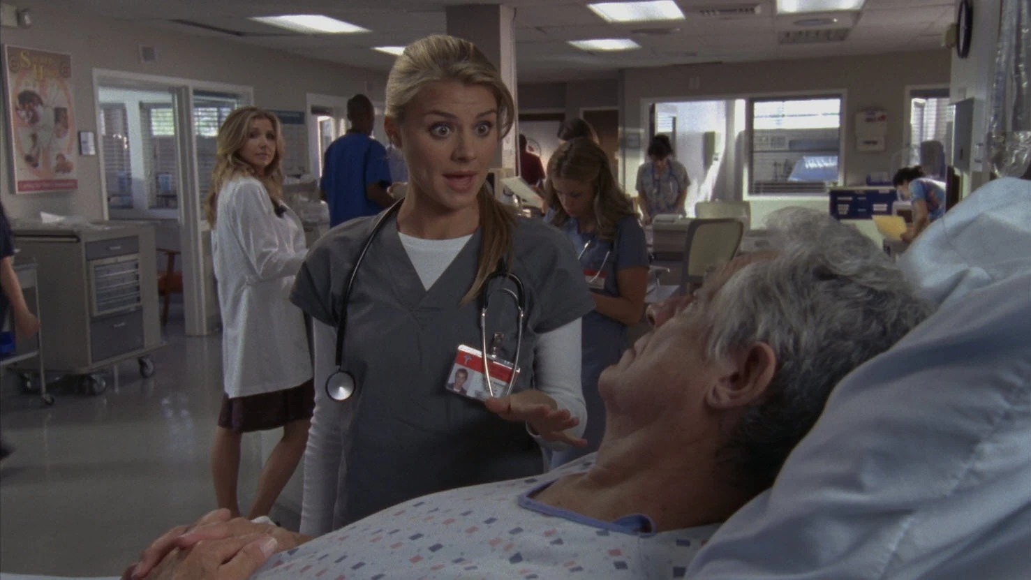 Image - 8x10 Denise with patient.jpg | Scrubs Wiki | FANDOM powered by
