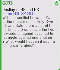 Destiny of HS and ES
