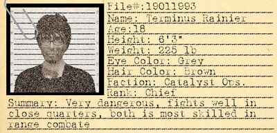 Terminus rainier card