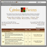 Caledon Forums New Look