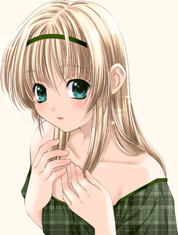 File:Cute-blonde-girl-in-green.png