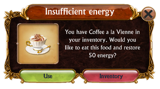 Insufficient Energy