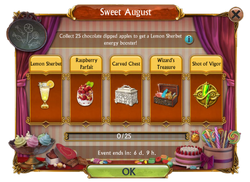 Sweet August Mini Event
