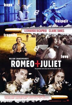William shakespeares romeo and juliet movie poster