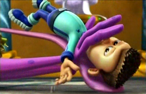 Sheen on Oom's Feet