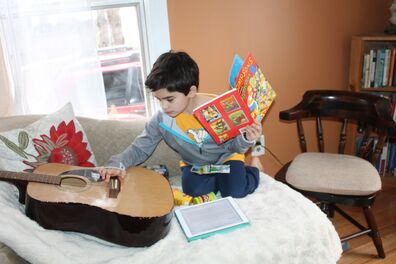 Jonah multitasking