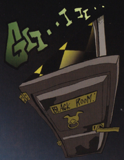 Die Tür zum Black Room